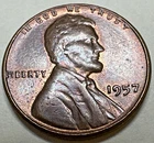 1957 P Wheat Cent MEMORIAL PENNY 9830N