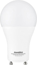 A19 GU24 Dimmable Light Bulb, 9 Watts 60Wequivalent 800 Lumens, 2 Prong LED Tw
