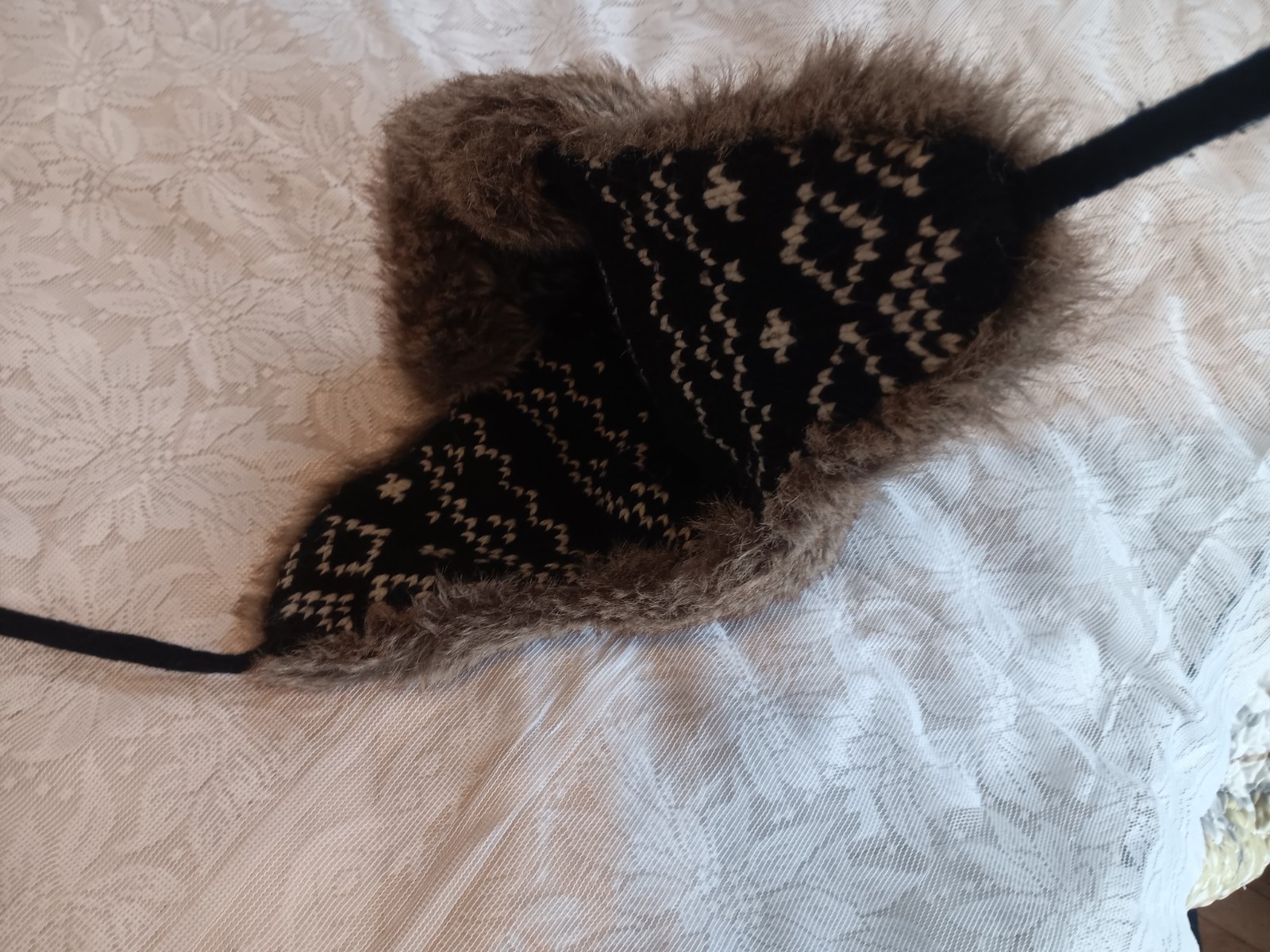 AMERICAN EAGLE Reversible TRAPPER HAT CAP ADULT O… - image 9