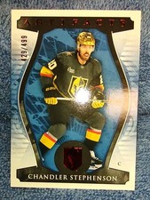 2023-24 UD Artifacts #48 Chandler Stephenson Ruby /499 Vegas Golden Knights