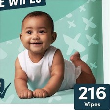 Rascals Premium Sensitive Alcohol Free Baby Wipes, 216 Count