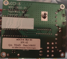 Ultracade UCGI-6 i/o PCB NOS