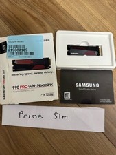 Samsung 990 PRO w/ Heatsink 2TB PCIe 4.0 NVMe M.2 Internal SSD - 147 MB Written