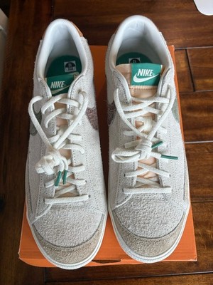 NIKE BLAZER LOW  77 PRM COCONUT MILK SAIL CHOCOLATE BROWN GREEN Men 12 NEW!