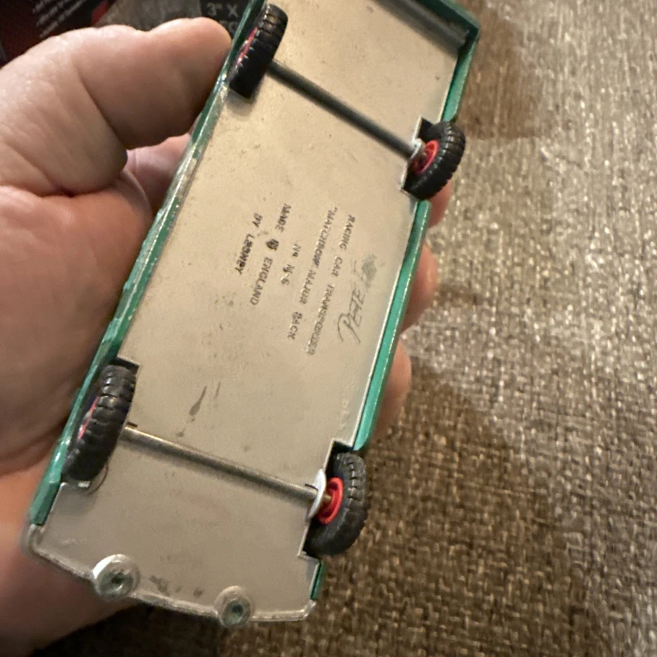 Lot Of (6) Vintage 1960s Matchbox Lesney England BP Racing Car Transporters - Image 4 of 4