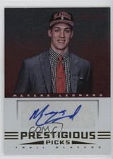 2012-13 Prestige Prestigious Picks Signatures Meyers Leonard #55 Auto yj7