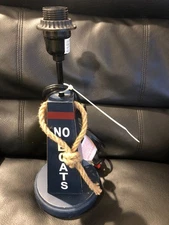 Nautical beach  Buoy Lamp no  shade