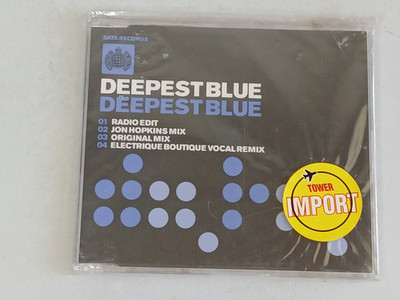 DEEPEST BLUE CD EP Single UK Import Data Records 2003 NOS