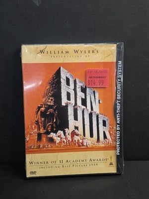 Warner Bros Ben-Hur DVD 1959 William Wyler Charlton Heston Sealed New