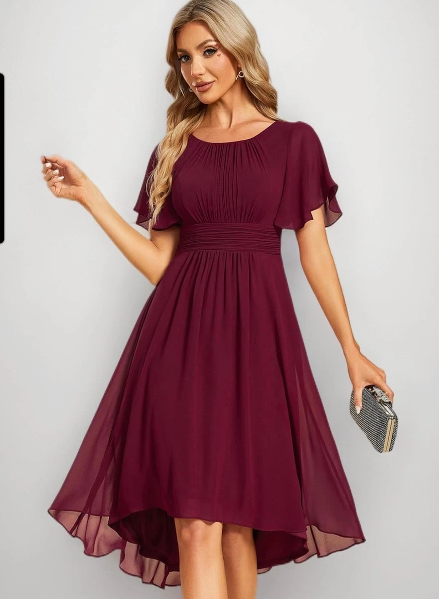 Ever Pretty Short Sleeve Evening Dresses Uk Black Ever Pretty Glitter Short  Sleeve A-Line Midi