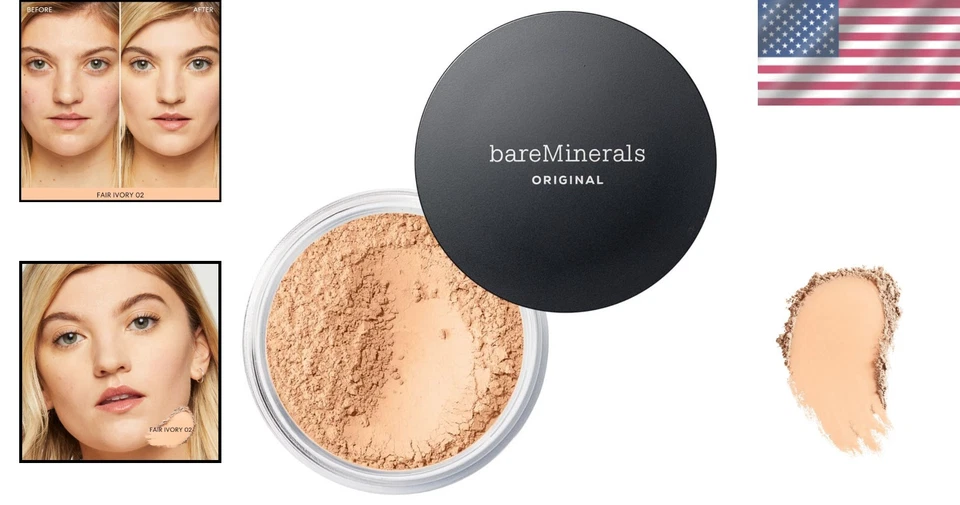 Talc-Free Loose Powder Foundation, SPF 15, Non-Comedogenic - Image 2 of 4