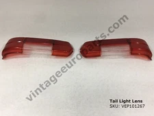 Tail Light Lens Fits Mercedes W108 280SE W109 300SE Sedan