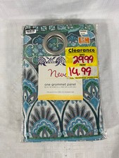 Neva Grommet Top Window Curtain Panel 52 x 84 inch New Old Stock