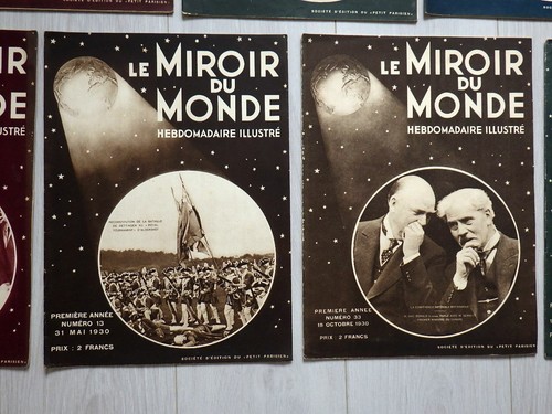 13x LE MIROIR DU MONDE (Ed. Le Petit Parisien) Année 1930 (Costes & Bellonte) - Picture 3 of 12