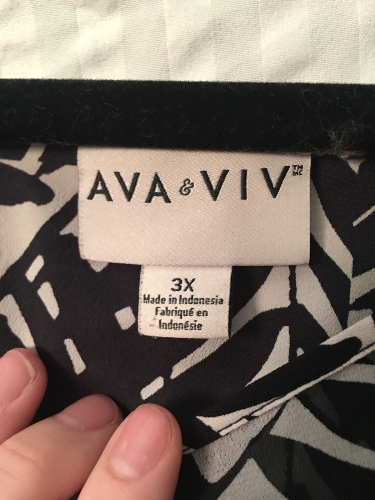 Haut Tricoté Femme AVA & VIV - Taille 3X (3XL) - Couleur Gris - Manches Longues - Occasion Très Bon état