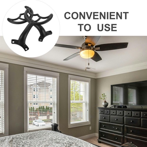 2 Pcs Fan Blade Support Rod Ceiling Parts Install Kit Travel Baby - Picture 6 of 12