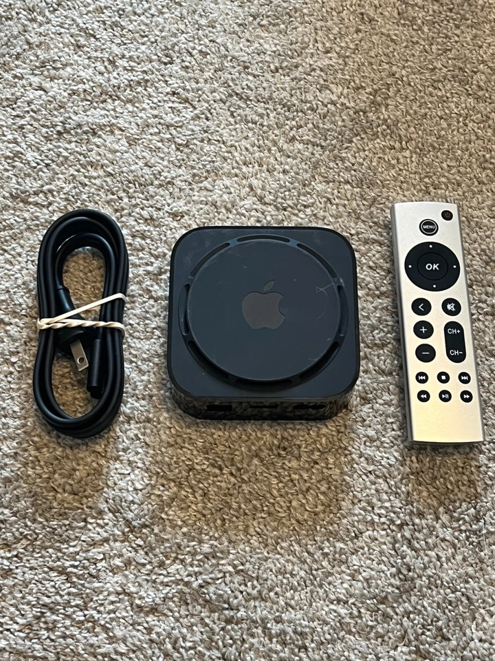 Apple TV 4K A1842 (5.ª generación) - (4k 1.ª generación) Transmisor multimedia - Totalmente funcional - Foto 4 de 4