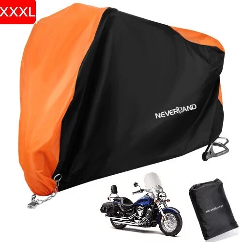 Cubierta impermeable antipolvo 3XL para moto Kawasaki Vulcan 1700 900 1600 2000 Foto 2 de 4