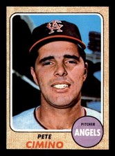 1968 Topps Baseball #143 Pete Cimino EX/MT *d5