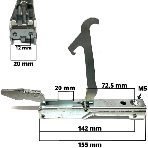 Cerniera Porta Originale Prestige X 1 Per Forno PR90DODF - Foto 8