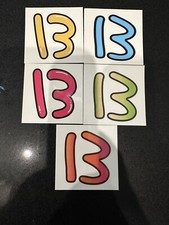 15 PCS Temporary Tattoos 13  Songs, Lucky 13 Tattoo for Taylor Fans Merch