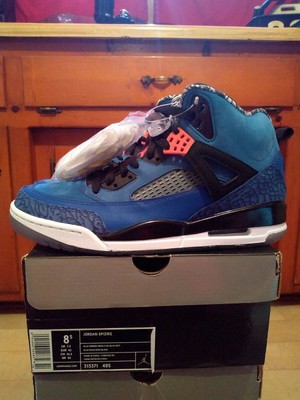 Jordan Spizike Knicks Blue Size 8.5 | eBay