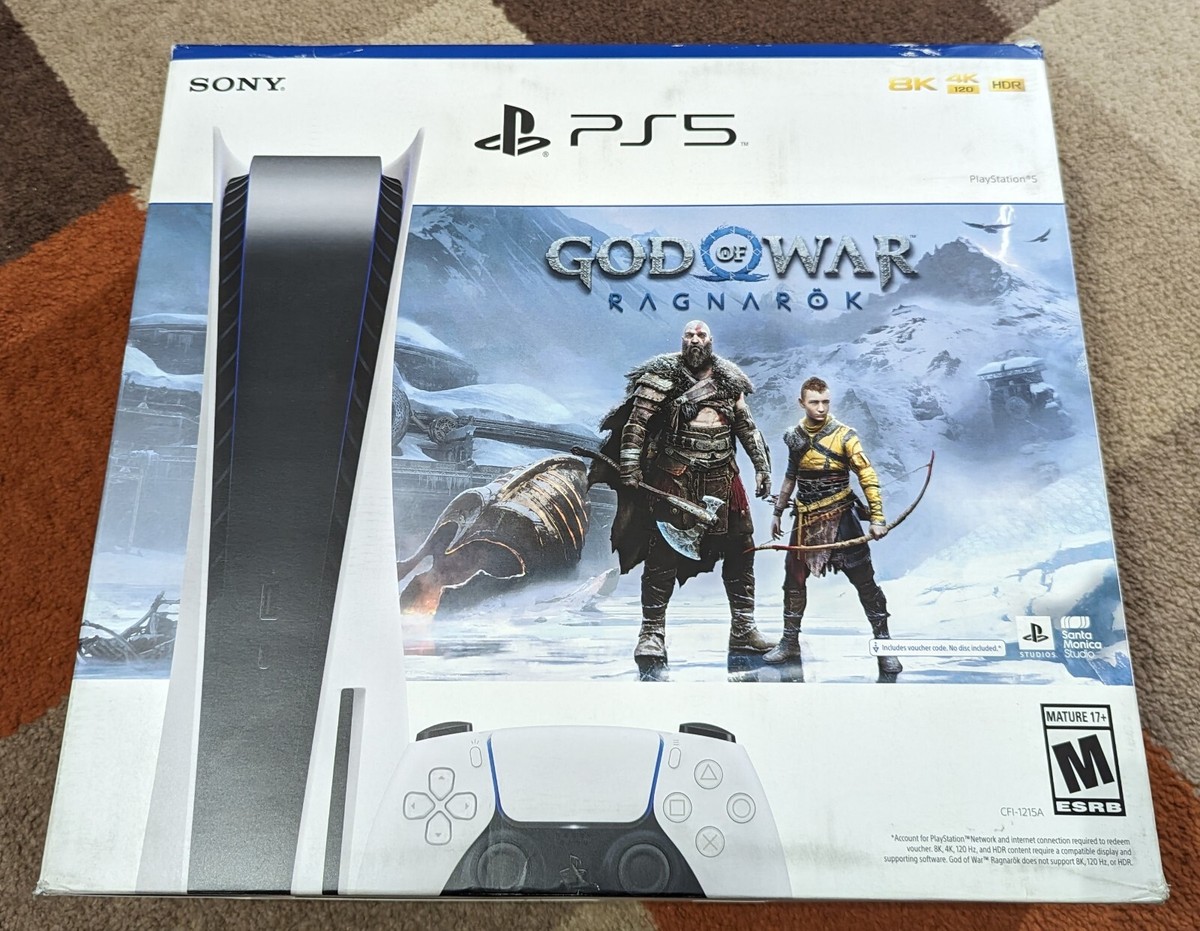 SONY PLAYSTATION 5 PS5 GOD OF WAR RAGNAROK EDITION CONSOLE +