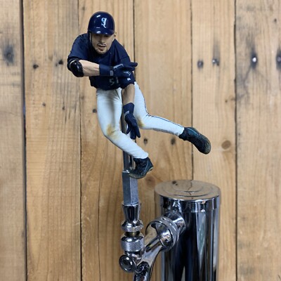 SEATTLE MARINERS Tap Handle Ichiro Suzuki BASEBALL Beer Keg Bunt Japanese Keezer