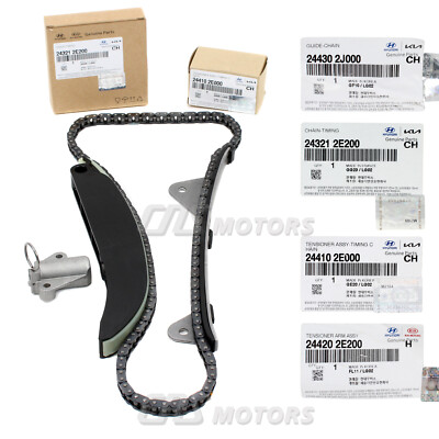 #ad #ad ✅GENUINE✅ Timing Chain Kit for 2014 2020 Kia Forte Optima Soul 2.0L 243212E200 $135.22
