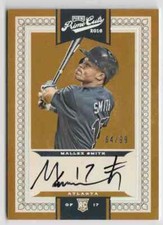 2016 Panini Prime Cuts Mallex Smith Rookie Auto 64/99 Atlanta Braves #13