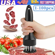 Meat Tenderizer Tool 21Needles Stainless Steel for Tenderizing Kitchen Tool USA