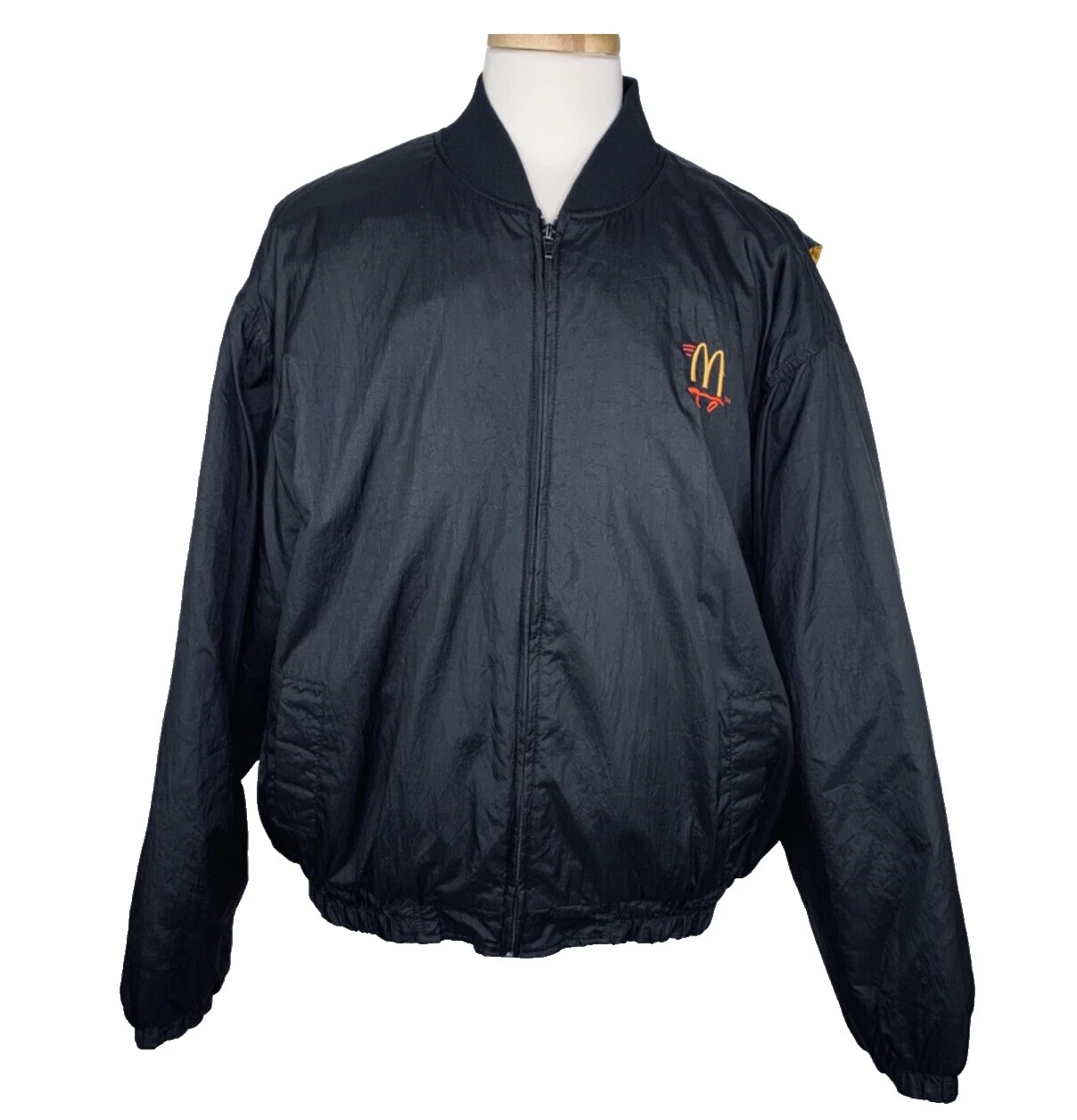 Tamaño Regular Negro Crest abrigos, chaquetas y chalecos para hombres
