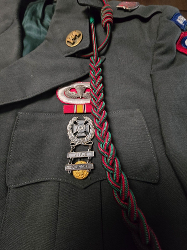 US Army Vietnam Era Green Service Dress Uniform 307th Engineering Presidential - Picture 12 of 16