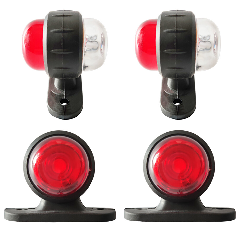 AGRISHOP LED Nebelschlussleuchte Rot – Wasserdicht, 12V/24V Mit E-Zulassung Für Anhänger & LKW