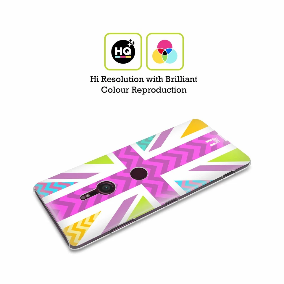 HEAD CASE DESIGNS UNION JACK FUNDA TRASERA Y PAPEL PINTADO PARA SONY XPERIA M/M DUAL Foto 2 de 4