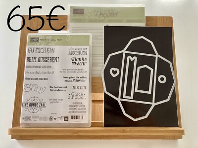 Stampin Up Geschenk deiner Wahl und Thinlits Umschlag für Geschenkkarte