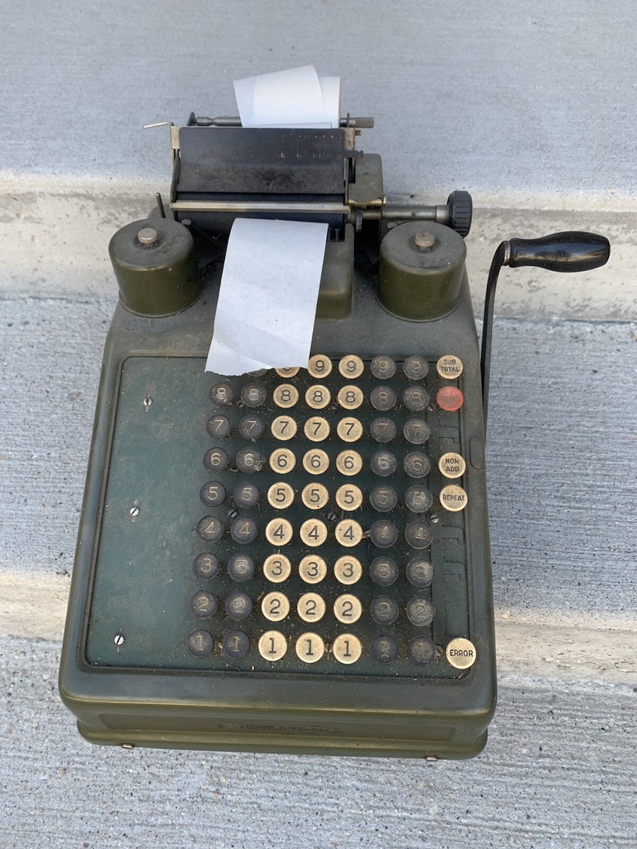 Antique Adding Machine 1440x1800