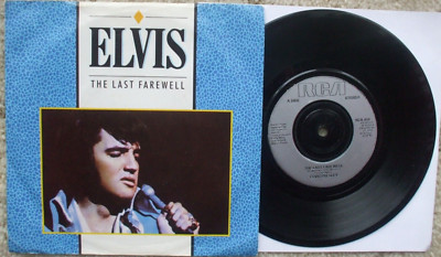 Elvis Presley - The Last Farewell / It's Easy For You - Hard To Find 1984 single