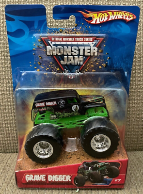 HOT WHEELS MONSTER JAM 1/64 GRAVE DIGGER #7 2006 J3129 *NEW* | eBay