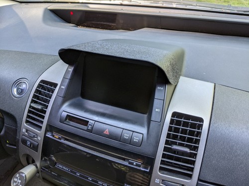 04-09 Prius MFD Display Protective Sun Visor Display Cover Glare Screen Toyota