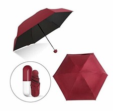 Umbrella Four Fold Umbrella Sun and Rain With Capsule Packing