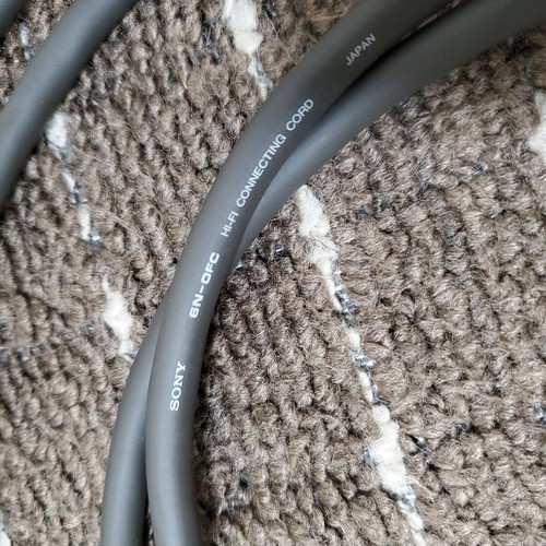 SONY EC-R15 XLR Cable 1.5m / 59 inches Long Pair 6N-OFC Conductor - Picture 2 of 2