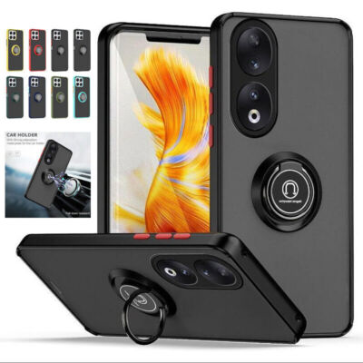 For Honor 90 70 X8A X9B Magic6 Lite 5 Pro Magnetic Stand Case Ring Holder Cover