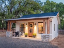 Modern House Home Building Plan Cabana Type W...