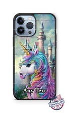 Fantasy Unicorn Cotton Candy Colors Personalized Phone Case for iPhone Samsung
