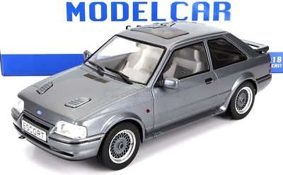 Greenlight Sunstar - Modelo a escala 1/18 de un Ford Escort RS Turbo 1984 - Negro