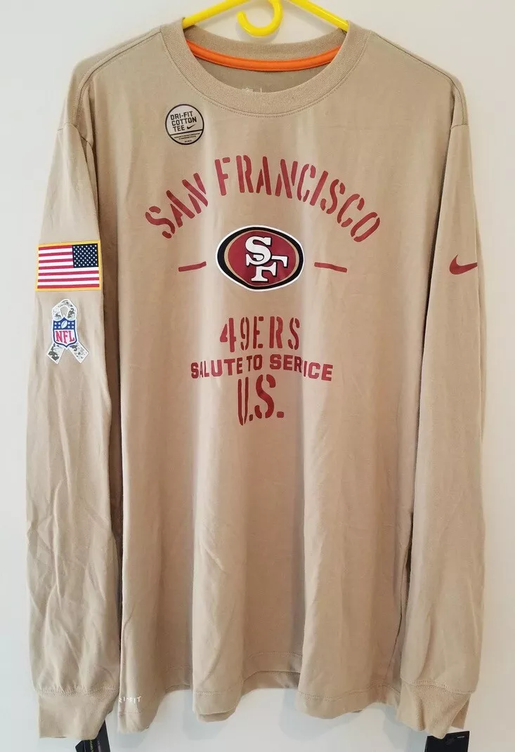 San Francisco 49ers Nike Fan Gear Wordmark T-Shirt - Black