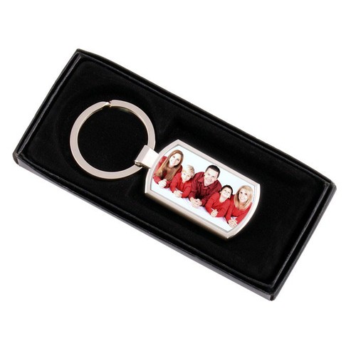 Custom Printed Keyring free Gift Box, Family, Logo, Kids, Pets, Children - Picture 2 of 3