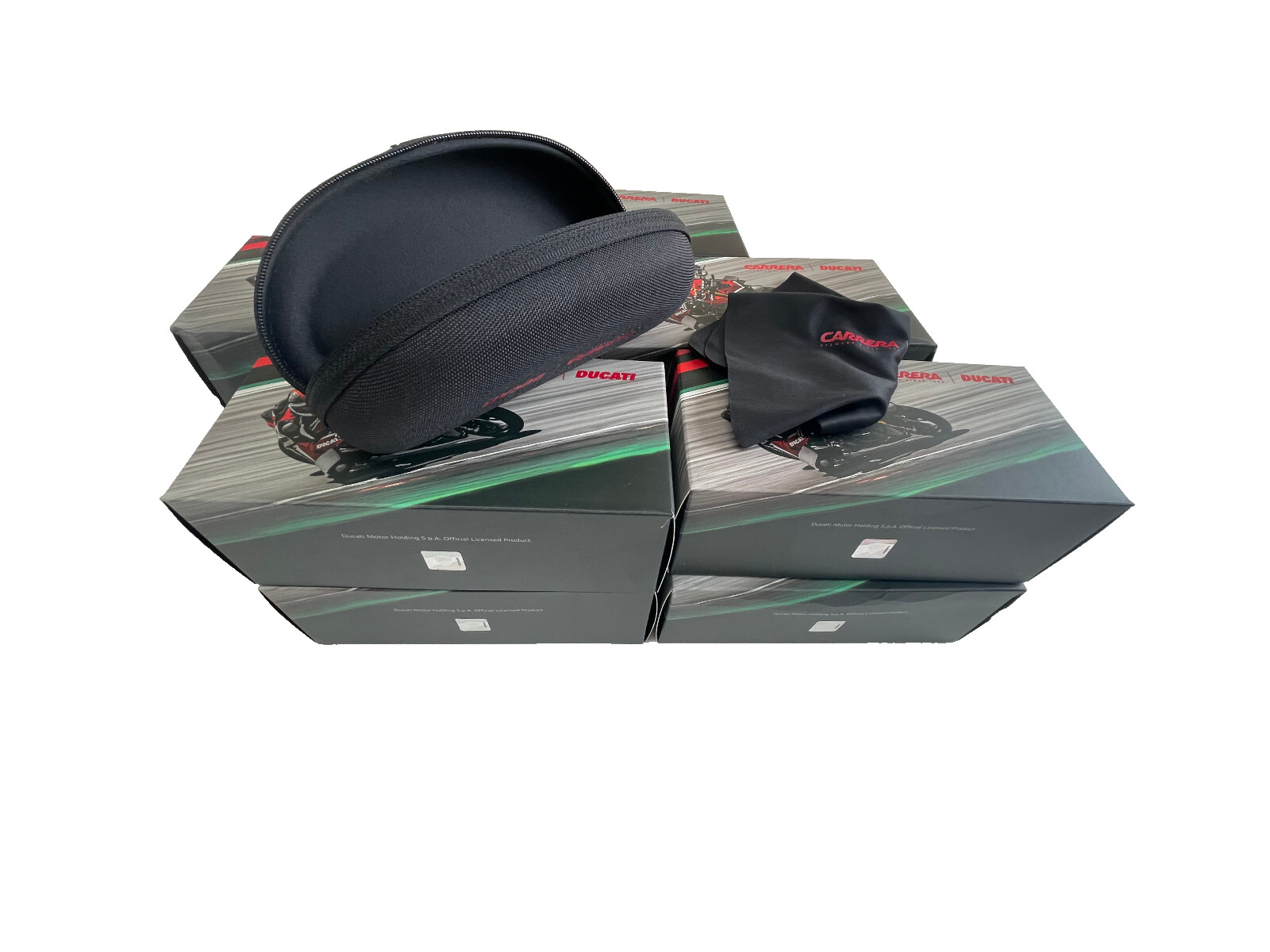 ПАРТИЯ ИЗ 10 ОРИГИНАЛЬНЫХ ЧЕРНЫХ ЧЕМОДАНОВ CARRERA DUCATI НА БОЛЬШОЙ МОЛНИИ С КОРОБКАМИ НОВЫЕ 15290₽