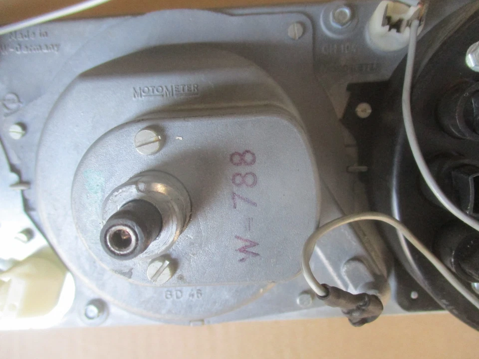 Opel Rekord D Speedometer Tachometer Kombiinstrument Tacho 200km/h W788 - Bild 3 von 4